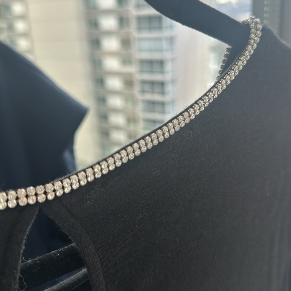 Majestic Paris Swarovski Cashmere Blend T-Shirt - Picture 5 of 5